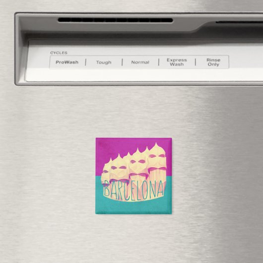 Magnet de Barcelone Gaudi Paradise (In Situ (Lave-vaisselle))