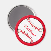 Magnet de baseball (Recto/Verso)