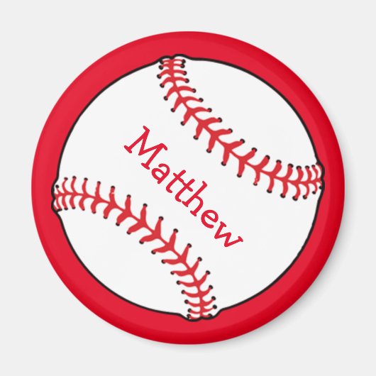 Magnet de baseball (Devant)