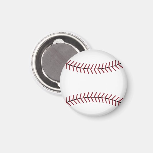 Magnet de baseball (Recto/Verso)