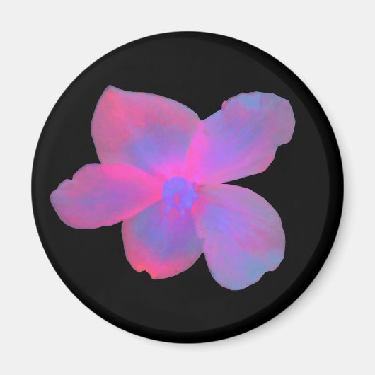 Magnet de Begonia fluorescent (Devant)