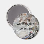 Magnet de bières belges (Recto/Verso)