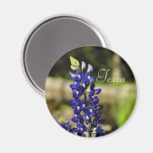 Magnet de bleuets texans (Recto/Verso)