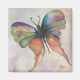 Magnet de bonheur papillon