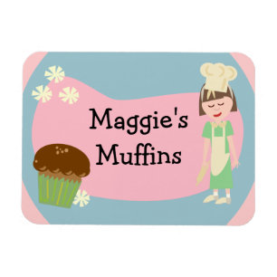Magnet de boulangerie sur mesure