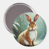 Magnet de Bunny mignon (Recto/Verso)