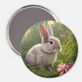 Magnet de Bunny mignon (Recto/Verso)