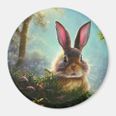Magnet de Bunny mignon (Devant)