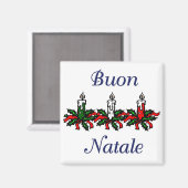Magnet de Buon Natale (Recto/Verso)