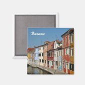 Magnet de Burano Venice (Recto/Verso)