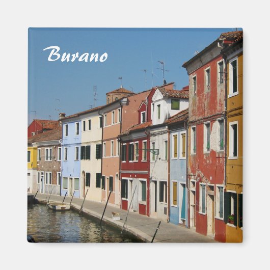 Magnet de Burano Venice (Devant)