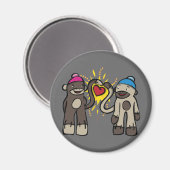 Magnet de bureau Magnet de verrouillage de l'amour (Recto/Verso)