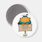 Magnet de café du matin Bludgerigar (Recto/Verso)