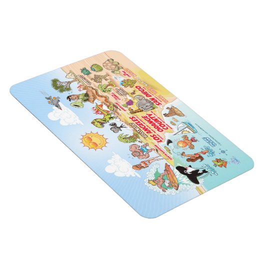 Magnet de Californie du Sud (Côté Droit)