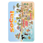 Magnet de Californie du Sud (Vertical)