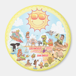 Magnet de Californie du Sud