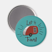 Magnet de caméscopes rétro (Recto/Verso)