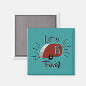 Magnet de caméscopes rétro (Recto/Verso)