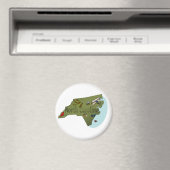 Magnet de Caroline du Nord (In Situ (Lave-vaisselle))
