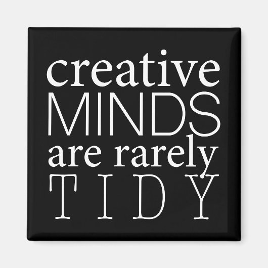 Magnet de Carré d'Humour en milieu de travail avec (Devant)