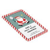 Magnet de carte cadeau de vacances Tennis (Côté Droit)