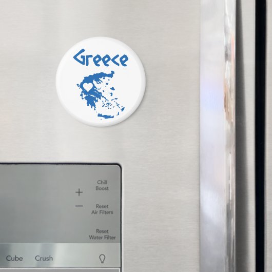 Magnet de carte de la Grèce (In situ (réfrigérateur))