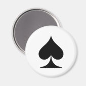 Magnet de carte de lecture de pique (Recto/Verso)