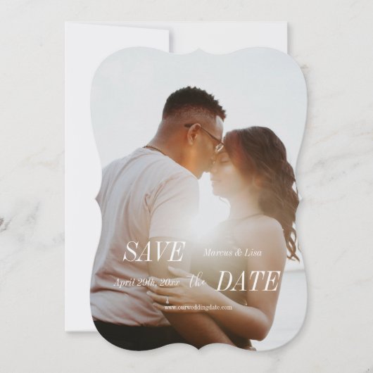 Magnet de carte de papier d'aluminium (Devant)