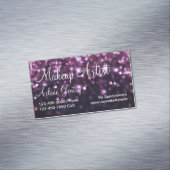 Magnet de carte de visite de maquilleur (In Situ)