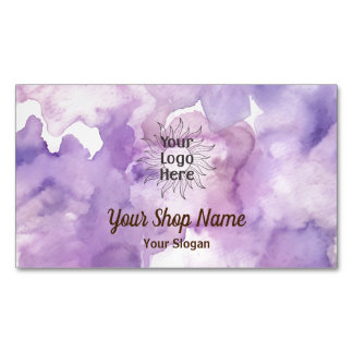 Magnet de Carte de visite professionnel Purple Lav