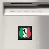 Magnet de carte du Bouclier Italie (In Situ (Lave-vaisselle))