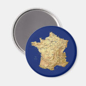 Magnet de carte France (Recto/Verso)