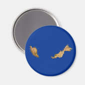 Magnet de carte Malaisie (Recto/Verso)