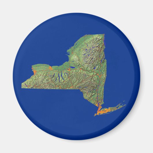 Magnet de cartes New York (Devant)