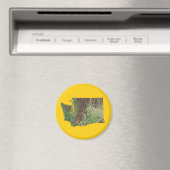 Magnet de cartes Washington (In Situ (Lave-vaisselle))