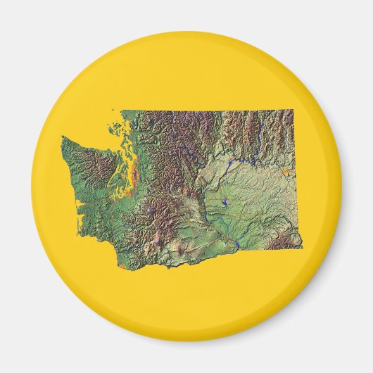 Magnet de cartes Washington (Devant)