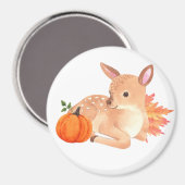Magnet de cerfs mignons (Recto/Verso)