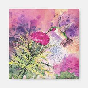 Magnet de chardon pourpre