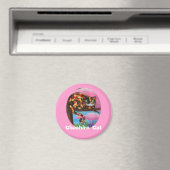 Magnet de chat Cheshire (In Situ (Lave-vaisselle))