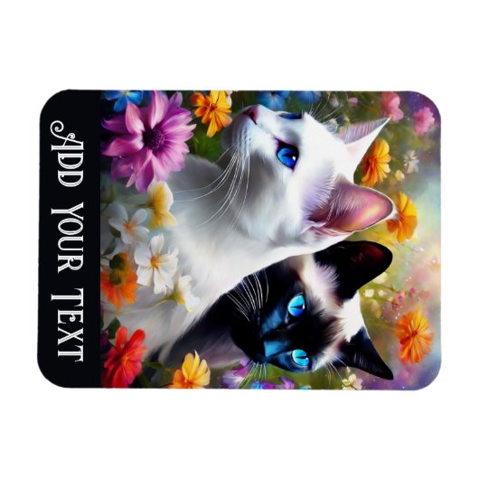 Magnet de chats (Horizontal)