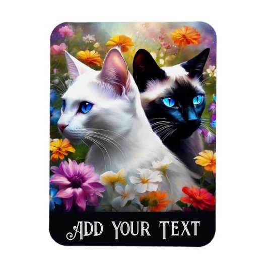 Magnet de chats (Vertical)