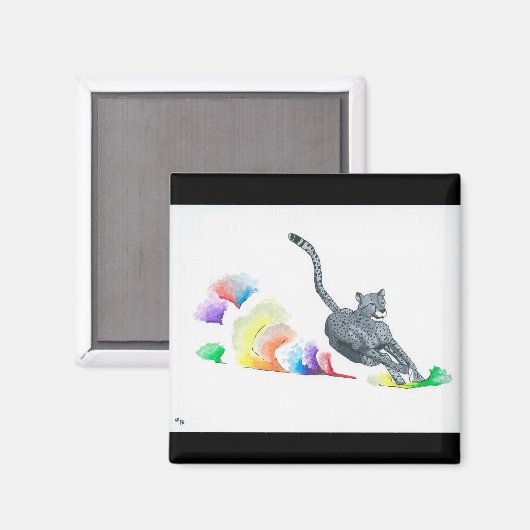 Magnet de Cheetah (Recto/Verso)