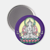 MAGNET de Chenrezig / Avalokiteshvara (Recto/Verso)