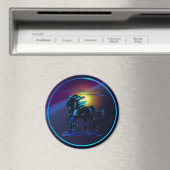 Magnet de cheval noir (In Situ (Lave-vaisselle))
