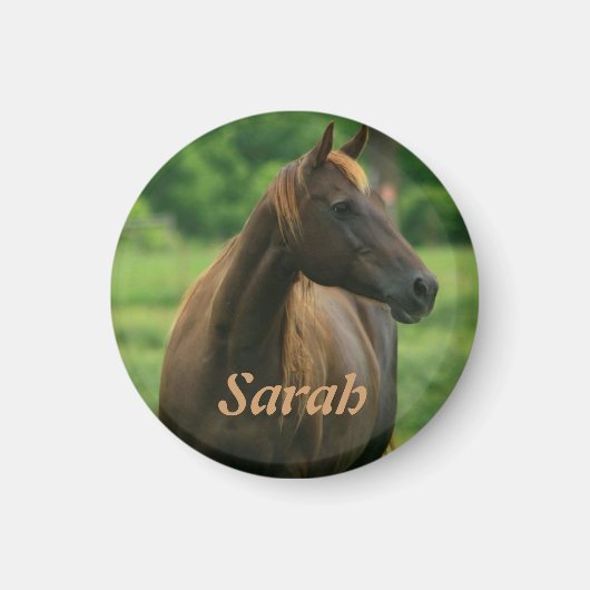 Magnet de cheval personnalisé (Devant)