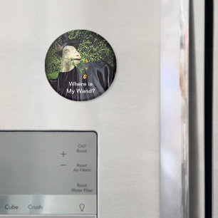 Magnet de chèvre de l'Assistant Halloween