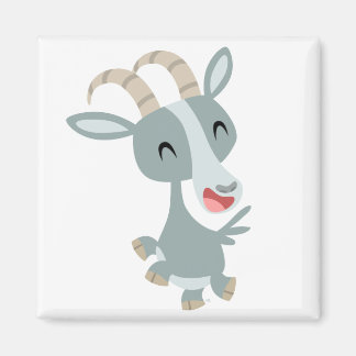 Magnet de chèvre de mode caricature mignonne