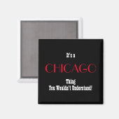 Magnet de Chicago (Recto/Verso)
