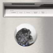 Magnet de chien adorable (In Situ (Lave-vaisselle))