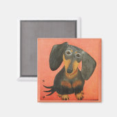 Magnet de chien de Weiner (Recto/Verso)